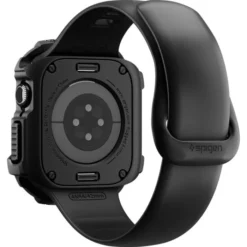 Spigen Apple Watch 11 46Mm|Apple-ETUI APPLE WATCH 11 46MM RUGGED ARMOR 2 MATTE BLACK