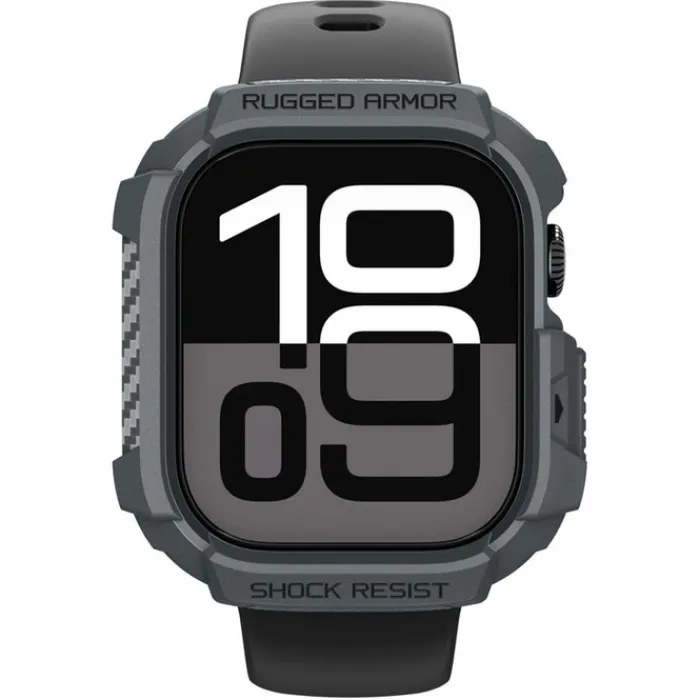 Spigen Apple Watch 11 46Mm|Apple-ETUI APPLE WATCH 11 46MM RUGGED ARMOR 2 DARK GRAY