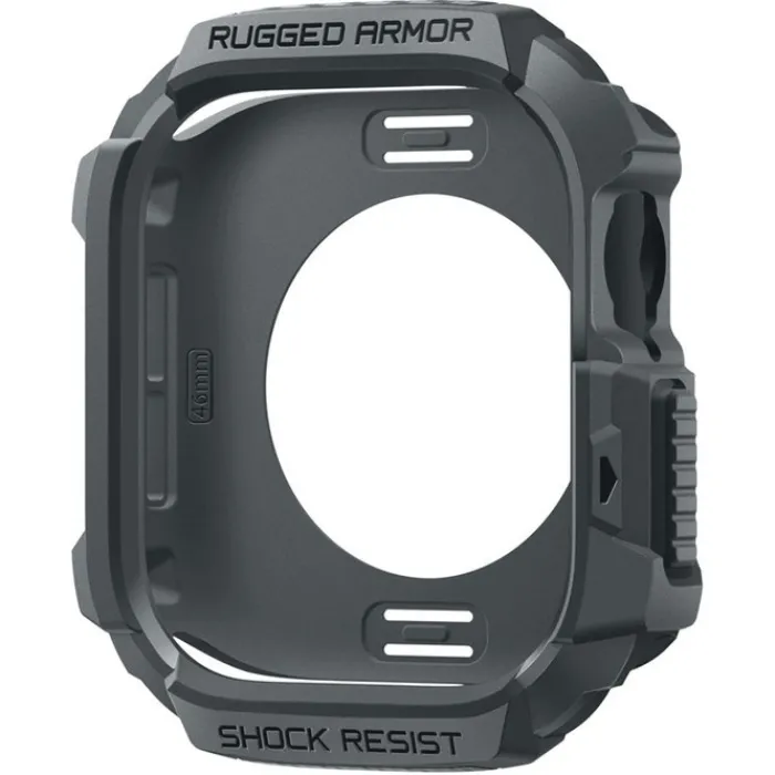 Spigen Apple Watch 11 46Mm|Apple-ETUI APPLE WATCH 11 46MM RUGGED ARMOR 2 DARK GRAY