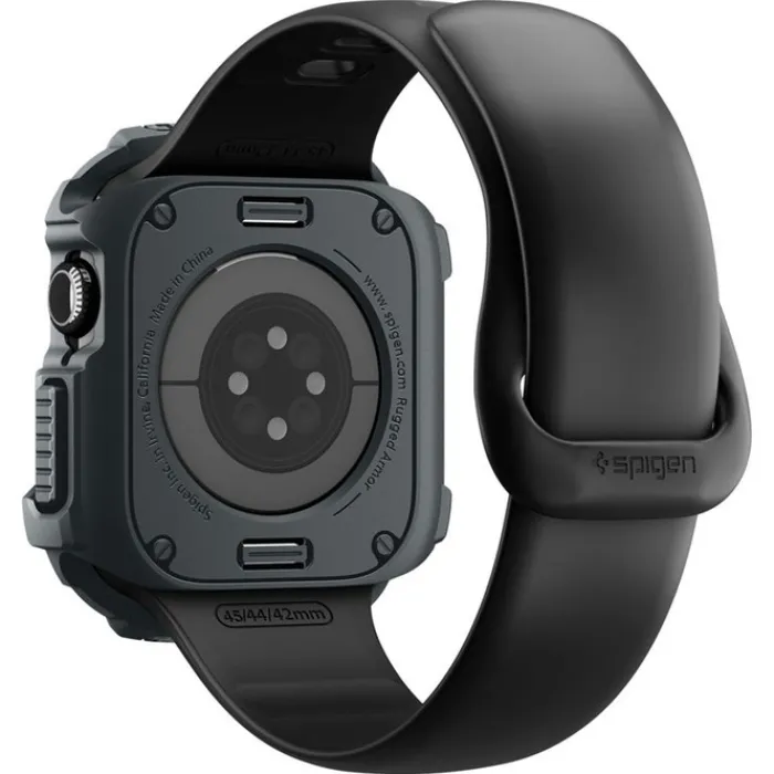 Spigen Apple Watch 11 46Mm|Apple-ETUI APPLE WATCH 11 46MM RUGGED ARMOR 2 DARK GRAY