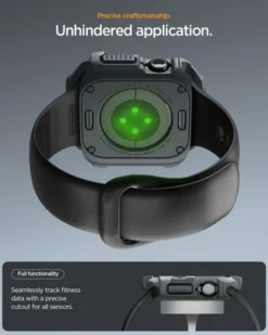Spigen Apple Watch 11 46Mm|Apple-ETUI APPLE WATCH 11 46MM RUGGED ARMOR 2 DARK GRAY