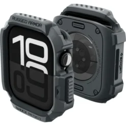Spigen Apple Watch 11 46Mm|Apple-ETUI APPLE WATCH 11 46MM RUGGED ARMOR 2 DARK GRAY