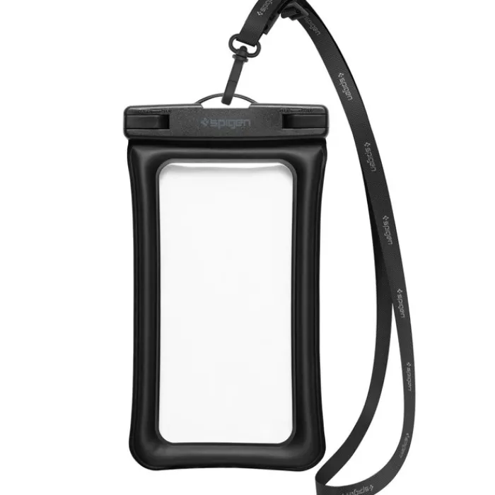 Spigen Etui Wodoszczelne|Pływające-Etui A621 Universal Waterproof Case & Waist Bag Black