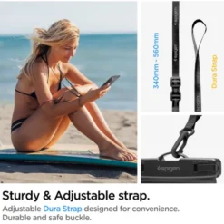 Spigen Inne|Etui Uniwersalne-Etui A601 Universal Waterproof Case Black