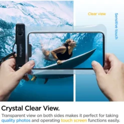 Spigen Inne|Etui Uniwersalne-Etui A601 Universal Waterproof Case Crystal Clear