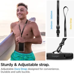 Spigen Etui Wodoszczelne|Wodoodporne-Etui A610 Universal Waterproof Float Case Crystal Clear