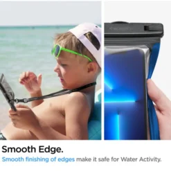 Spigen Inne|Etui Uniwersalne-Etui A601 Universal Waterproof Case 2-pack Black