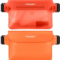 Spigen Etui Wodoszczelne|Wodoodporne-Etui A620 Universal Waterproof Waist Bag 2-pack Sunset Orange Case