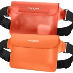 Spigen Etui Wodoszczelne|Wodoodporne-Etui A620 Universal Waterproof Waist Bag 2-pack Sunset Orange Case