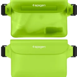 Spigen Etui Wodoszczelne|Wodoodporne-Etui A620 Universal Waterproof Waist Bag 2-pack Cactus Green Case