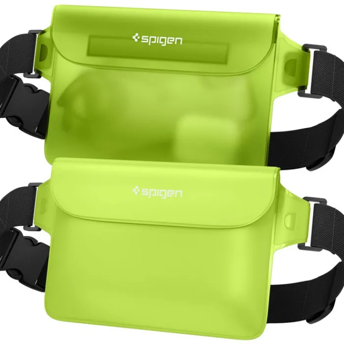 Spigen Etui Wodoszczelne|Wodoodporne-Etui A620 Universal Waterproof Waist Bag 2-pack Cactus Green Case