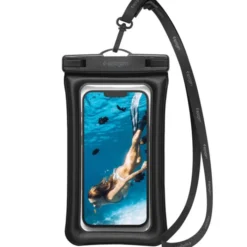 Spigen Etui Wodoszczelne|Wodoodporne-Etui A610 Universal Waterproof Float Case Black
