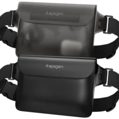 Spigen Etui Wodoszczelne|Wodoodporne-Etui A620 Universal Waterproof Waist Bag 2-pack Black
