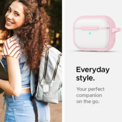 Spigen Airpods Pro|Etui Airpods-Etui Ciel Color Brick Apple Airpods Pro Baby Pink Różowe Case