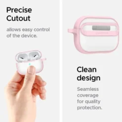 Spigen Airpods Pro|Etui Airpods-Etui Ciel Color Brick Apple Airpods Pro Baby Pink Różowe Case