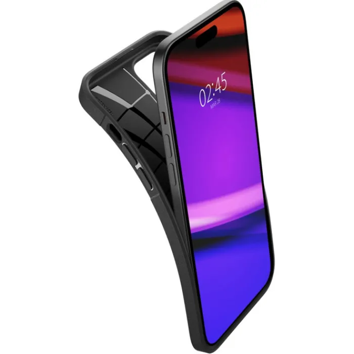 Spigen Iphone 15 Plus|Apple-Etui Core Armor iPhone 15 Plus Matte Black Case