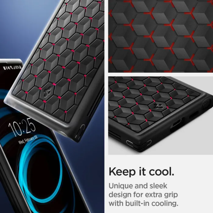 Spigen Samsung|Galaxy S24 Ultra-Etui Cryo Armor Samsung Galaxy S24 Ultra Cryo Red Case
