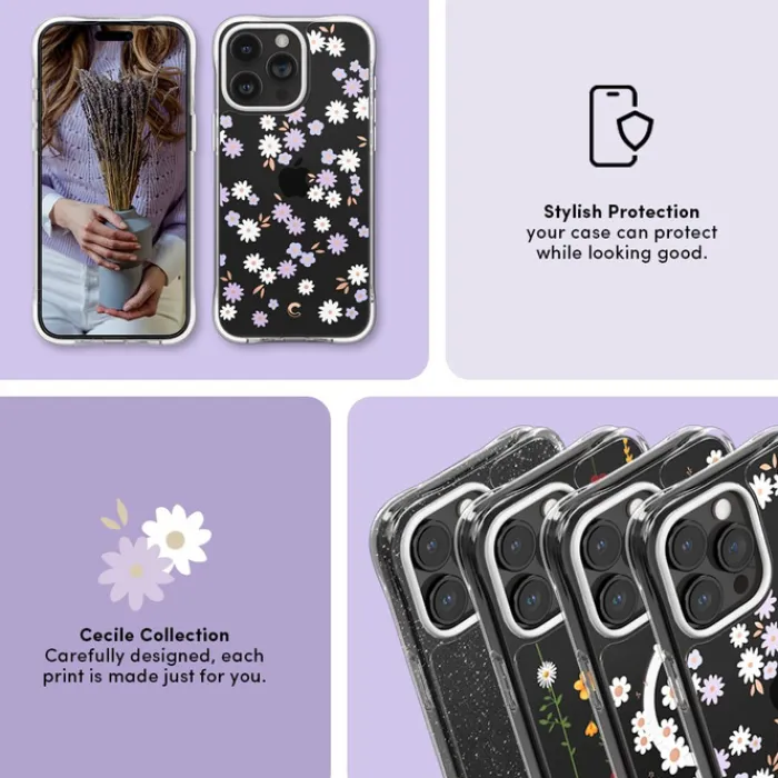 Spigen Iphone 15 Pro|Apple-Etui Cyrill Cecile iPhone 15 Pro Dream Daisy Case