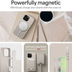 Spigen Apple|Magsafe-ETUI CYRILL KAJUK CLASSIC CHARM MAG MAGSAFE IPHONE 16 PRO CREAM