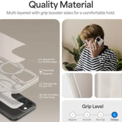 Spigen Apple|Magsafe-ETUI CYRILL KAJUK MAG MAGSAFE IPHONE 16 PRO CREAM