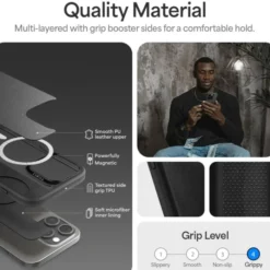 Spigen Apple|Magsafe-ETUI CYRILL KAJUK MAG MAGSAFE IPHONE 16 PRO BLACK