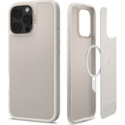 Spigen Iphone 16 Pro Max|Iphone 16 Pro Max-ETUI CYRILL KAJUK MAG MAGSAFE IPHONE 16 PRO MAX CREAM
