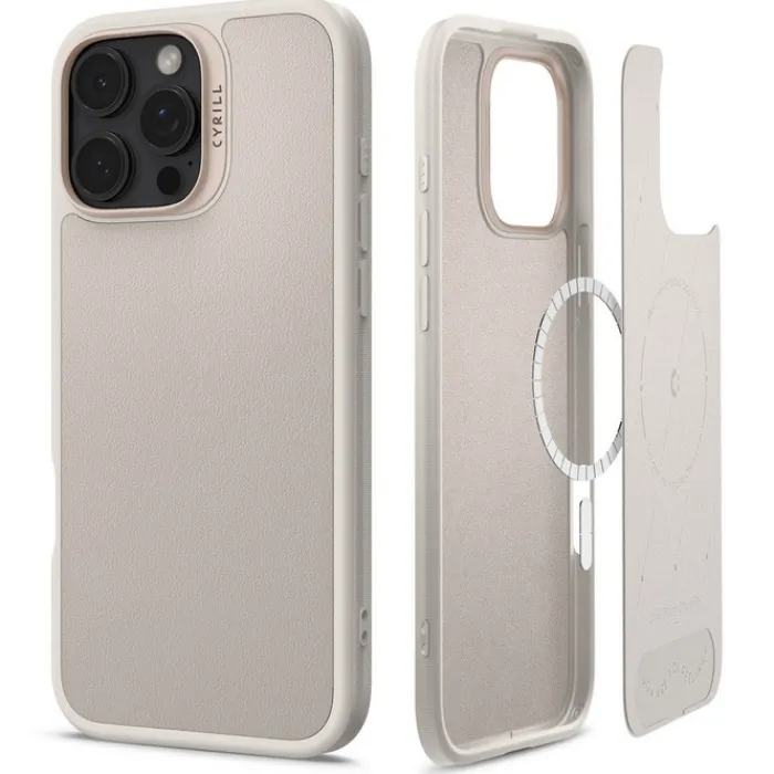Spigen Iphone 16 Pro Max|Iphone 16 Pro Max-ETUI CYRILL KAJUK MAG MAGSAFE IPHONE 16 PRO MAX CREAM