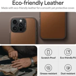 Spigen Iphone 16 Pro Max|Iphone 16 Pro Max-ETUI CYRILL KAJUK MAG MAGSAFE IPHONE 16 PRO MAX SADDLE BROWN