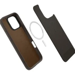 Spigen Iphone 16 Pro Max|Iphone 16 Pro Max-ETUI CYRILL KAJUK MAG MAGSAFE IPHONE 16 PRO MAX SADDLE BROWN
