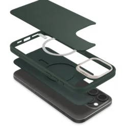 Spigen Iphone 16 Pro Max|Iphone 16 Pro Max-ETUI CYRILL KAJUK MAG MAGSAFE IPHONE 16 PRO MAX FOREST GREEN