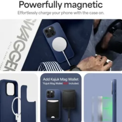 Spigen Iphone 16 Pro Max|Iphone 16 Pro Max-ETUI CYRILL KAJUK MAG MAGSAFE IPHONE 16 PRO MAX NAVY