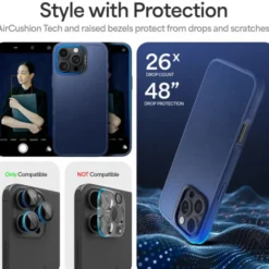 Spigen Iphone 16 Pro Max|Iphone 16 Pro Max-ETUI CYRILL KAJUK MAG MAGSAFE IPHONE 16 PRO MAX NAVY
