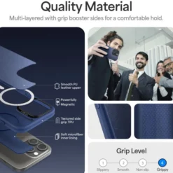 Spigen Iphone 16 Pro Max|Iphone 16 Pro Max-ETUI CYRILL KAJUK MAG MAGSAFE IPHONE 16 PRO MAX NAVY