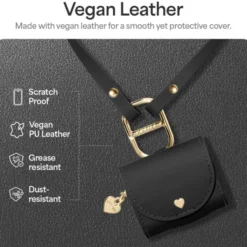 Spigen Airpods 4|Etui Airpods-ETUI CYRILL MINI BAG APPLE AIRPODS 4 BLACK
