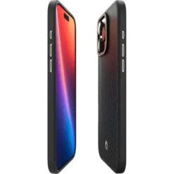 Spigen Iphone 16 Pro Max|Iphone 16 Pro Max-ETUI ENZO ARAMID MAG MAGSAFE IPHONE 16 PRO MAX BLACK/NATURAL