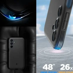 Spigen Samsung|Galaxy M35-ETUI ESSENTIAL SANDBLAST SAMSUNG GALAXY M35 5G MATTE BLACK