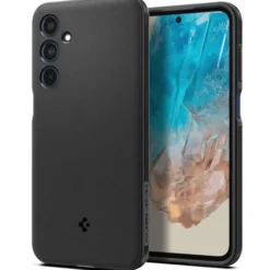 Spigen Samsung|Galaxy M35-ETUI ESSENTIAL SANDBLAST SAMSUNG GALAXY M35 5G MATTE BLACK