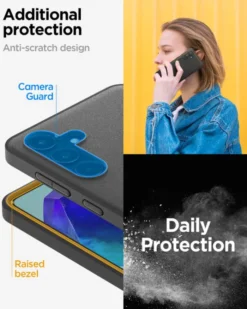 Spigen Samsung|Galaxy M55-ETUI ESSENTIAL SANDBLAST SAMSUNG GALAXY M55 5G MATTE BLACK