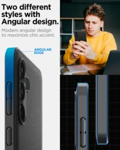 Spigen Samsung|Galaxy M55-ETUI ESSENTIAL SANDBLAST SAMSUNG GALAXY M55 5G MATTE BLACK