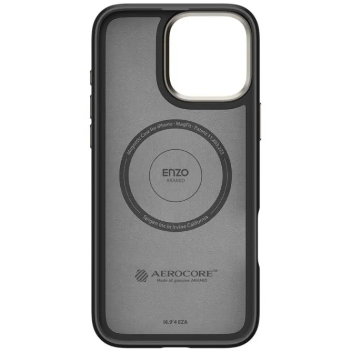 Spigen Apple|Magsafe-ETUI EZNO ARAMID MAG MAGSAFE IPHONE 16 PRO CZARNE