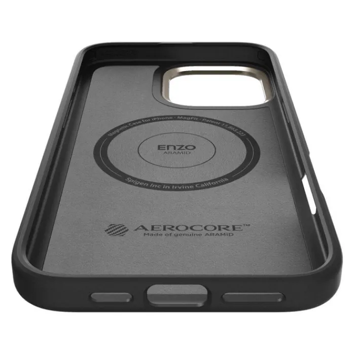 Spigen Apple|Magsafe-ETUI EZNO ARAMID MAG MAGSAFE IPHONE 16 PRO CZARNE