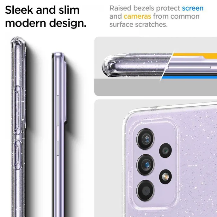 Spigen Samsung|Galaxy A72-Etui Galaxy A72 Liquid Crystal Glitter Crystal Case