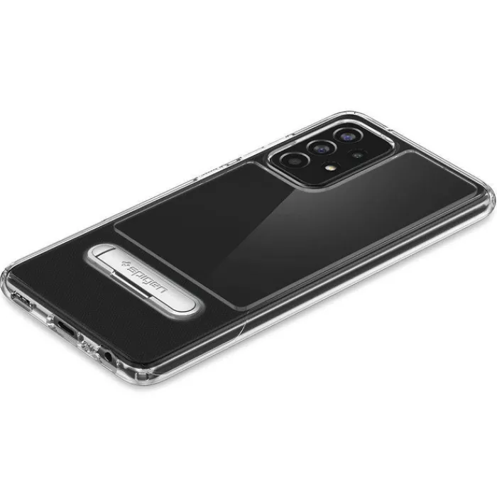 Spigen Samsung|Galaxy A72-Etui Galaxy A72 Slim Armor Essential S Crystal Przezroczyste Clear Case