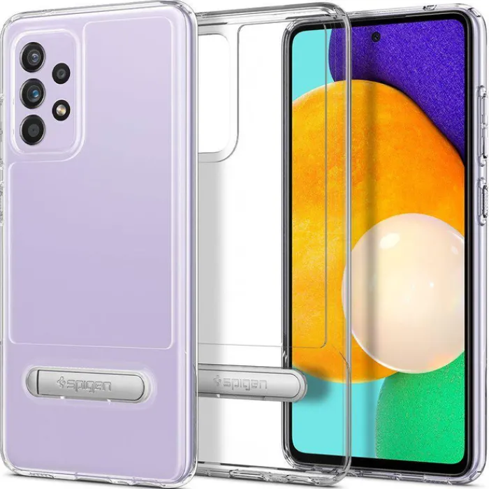 Spigen Samsung|Galaxy A72-Etui Galaxy A72 Slim Armor Essential S Crystal Przezroczyste Clear Case