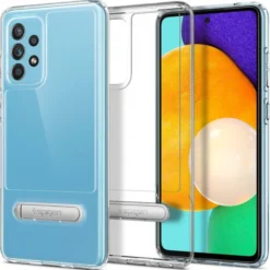 Spigen Samsung|Galaxy A72-Etui Galaxy A72 Slim Armor Essential S Crystal Przezroczyste Clear Case