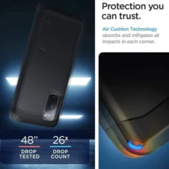 Spigen Samsung|Galaxy S20 Fe-Etui Galaxy S20 FE Tough Armor Black Czarne Case