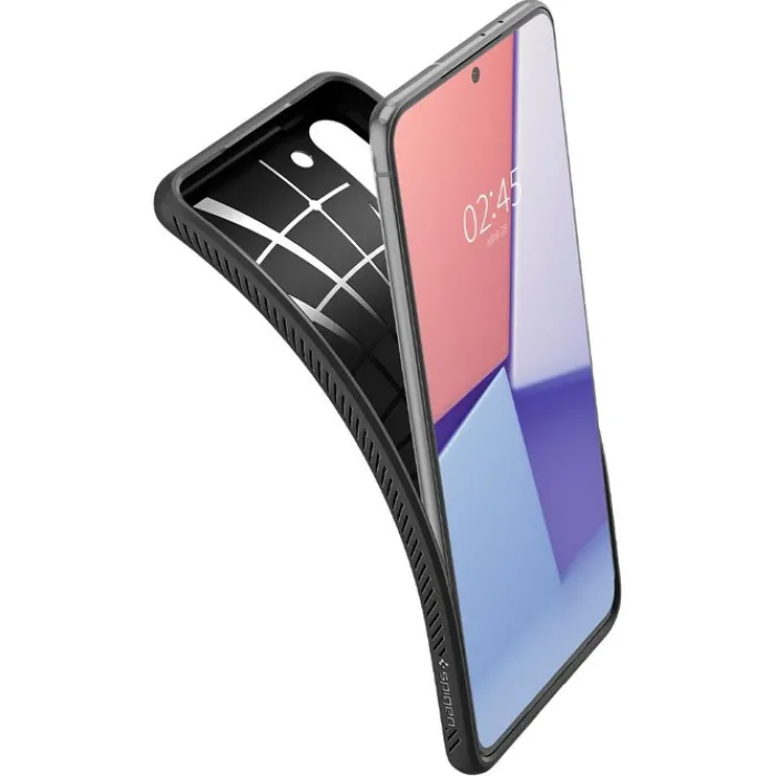 Spigen Samsung|Galaxy S21-ETUI Galaxy S21 Liquid Air Matte Black Czarne Case