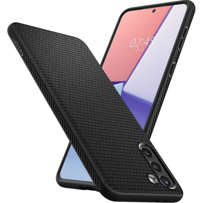Spigen Samsung|Galaxy S21 Plus-Etui Galaxy S21+ Plus Liquid Air Matte Black Czarne Case
