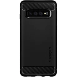 Spigen Samsung|Galaxy S10-Etui Galaxy S10 Rugged Armor Samsung Czarne Case Samsung