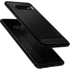 Spigen Samsung|Galaxy S10-Etui Galaxy S10 Rugged Armor Samsung Czarne Case Samsung